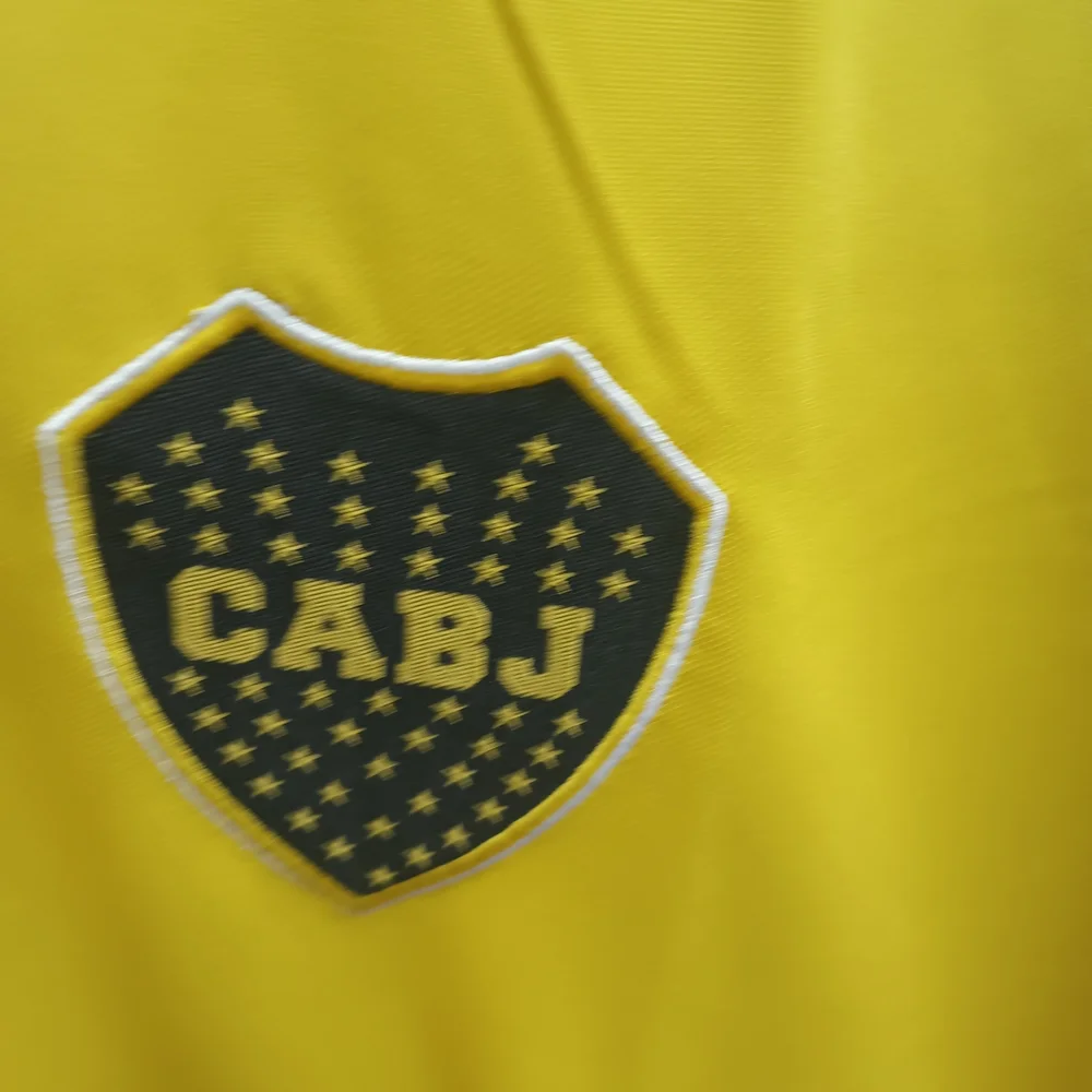 Nike Dark Blue and Yellow Sports Top